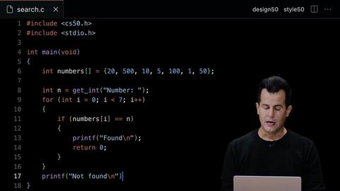 CS50x 2026 - Lecture 3 - Algorithms