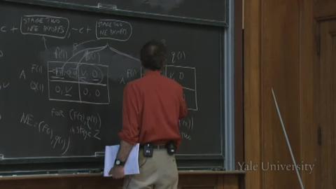 Lecture 20 - Subgame Perfect Equilibrium: Wars of Attrition