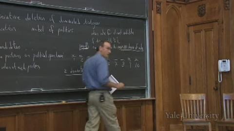 Lecture 3 - Iterative Deletion and the Median-Voter Theorem