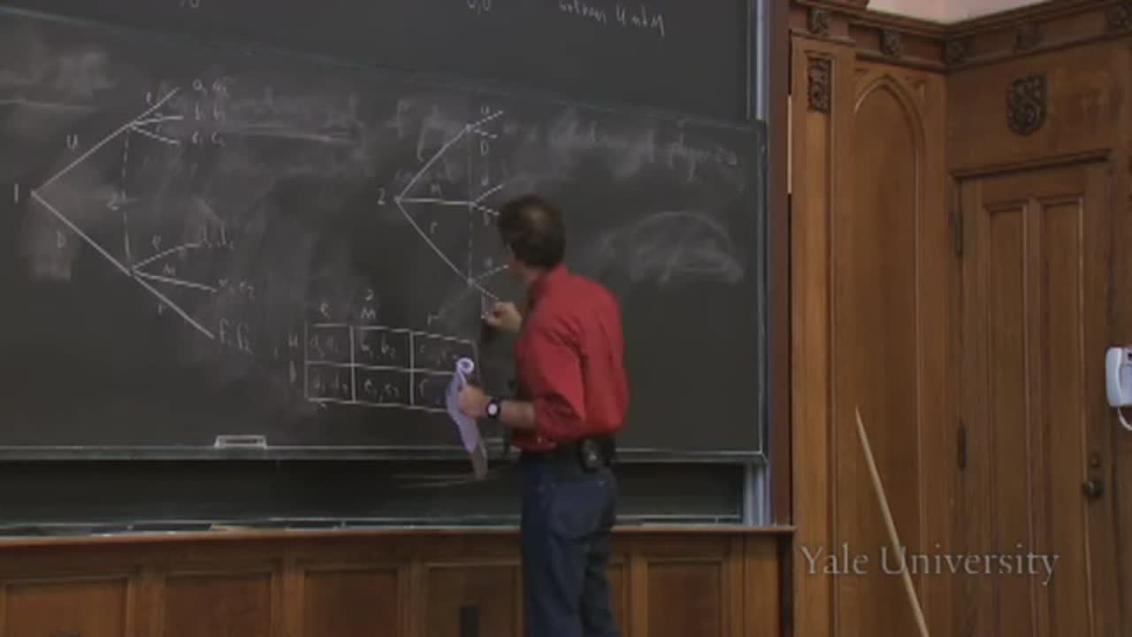 Lecture 18 - Imperfect Information: Information Sets and Sub-Game Perfection thumbnail