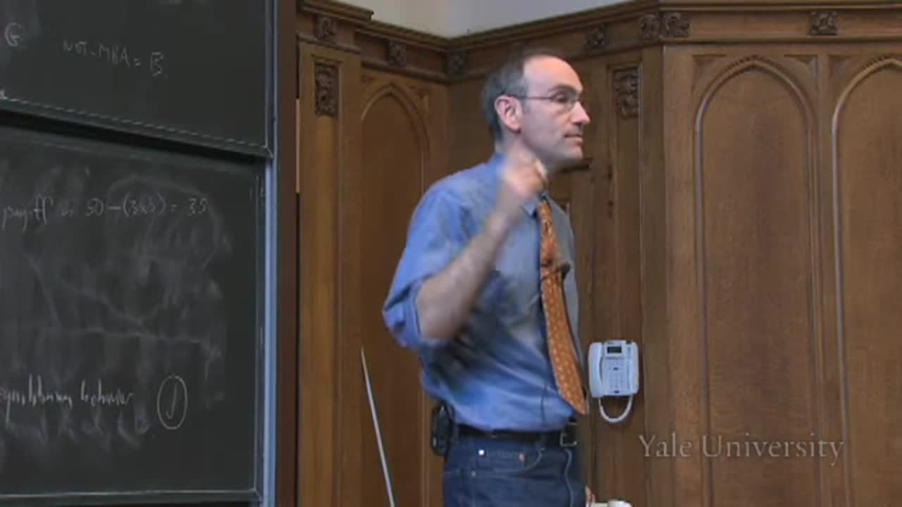 Lecture 23 - Asymmetric Information: Silence, Signaling and Suffering Education thumbnail