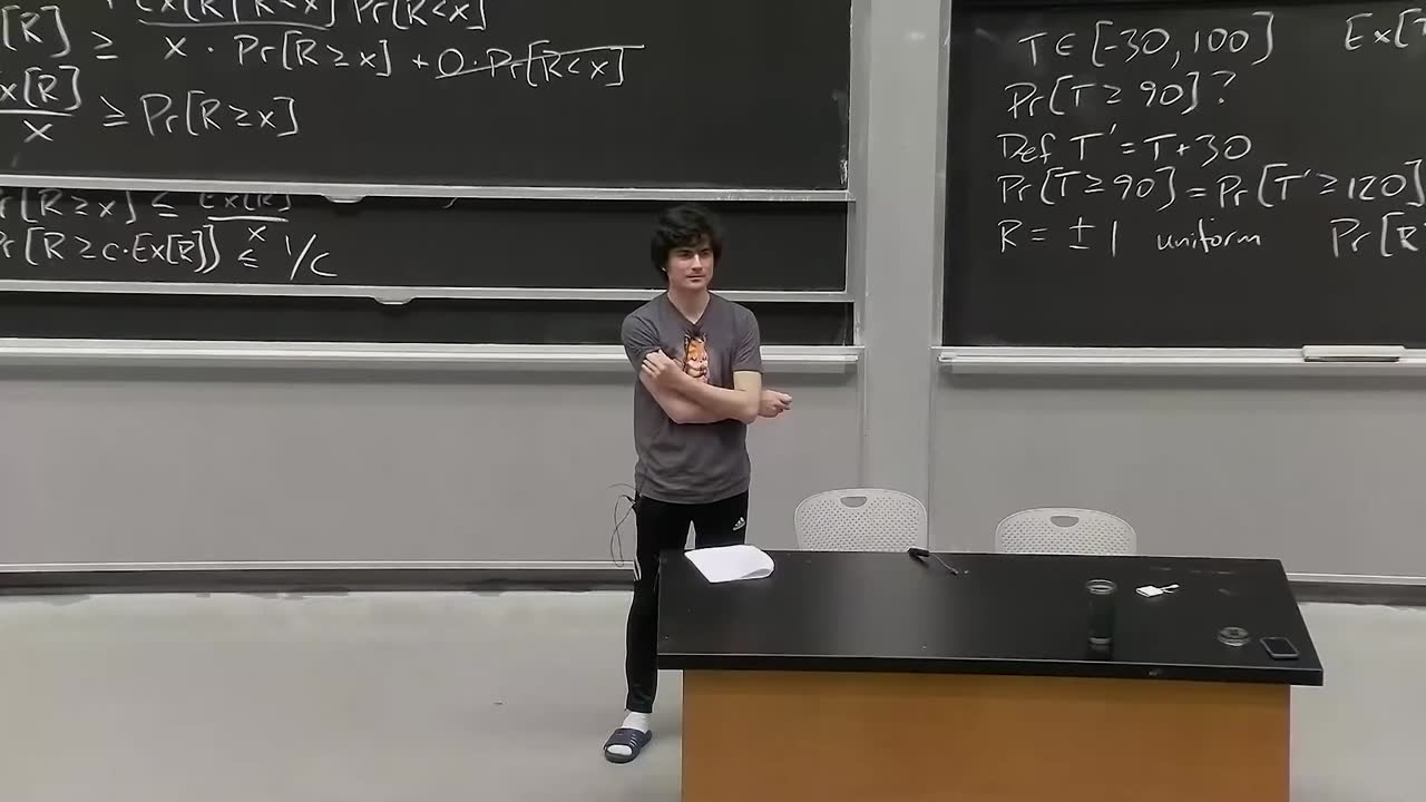 Lecture 24: Large Deviations: Chebyshev and Chernov Bound, Wrap Up thumbnail